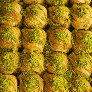 Pistachio Mussel Baklava