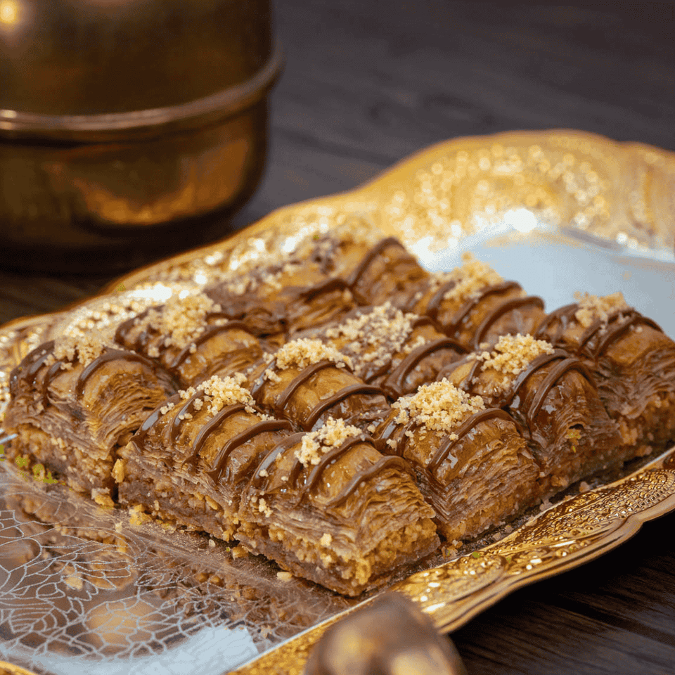 Walnut Chocolate Baklava